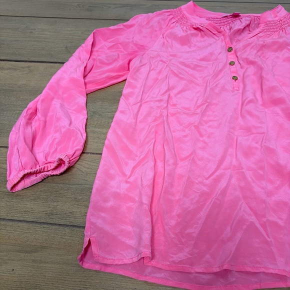 Lilly Pulitzer Elsa Silk Top M - Picture 3 of 6